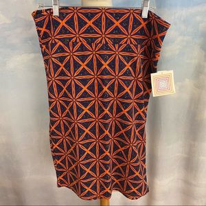 LuLaRoe Cassie Pencil Skirt XL